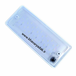 چراغ سقف ماشین ولت سفید یخی پرنور با 35 smd کلیددار مناسب داخل کابین ماشین سنگین ، خاور ،تریلی و سواری